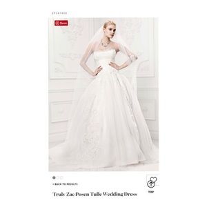 Truly Zac Posen Wedding Dress size 4